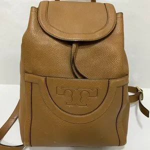 Tory Burch | Bags | Tory Burch Serif T Leather Backpack 